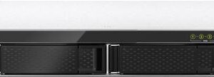 QNAP TS-435XEU-4G - NAS-Server - 4 Schächte - SATA 6Gb/s - RAID 0, 1, 5, JBOD - RAM 4 GB - iSCSI Support - 1U