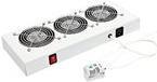 Triton RAC-CH-X24-X1 - Rack-Lüftereinsatz - mit Ventilator, Thermostat - Wechselstrom 230 V - RAL 7035
