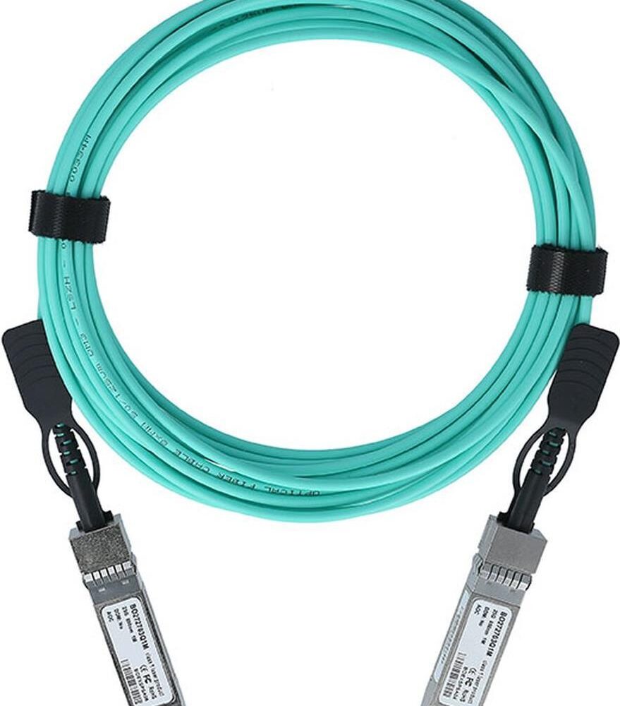 Kompatibles Cisco SFP28-25G-AOC7M SFP28 BlueOptics Aktives Optisches Kabel (AOC), 25GBASE-SR, Ethernet, Infiniband, 7 Meter (SFP28-25G-AOC7M-BO)