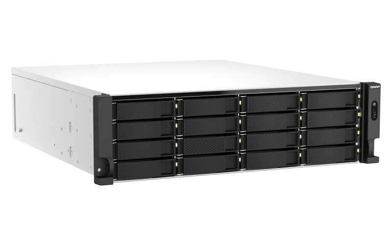 QNAP TS-H2287XU-RP - NAS-Server - 22 Schächte - Rack - einbaufähig - SATA 6Gb/s - RAID 0, 1, 5, 6, 10, 50, JBOD, 60 - RAM 64 GB - 2.5 Gigabit Ethernet / 10 Gigabit Ethernet - iSCSI Support - 3U