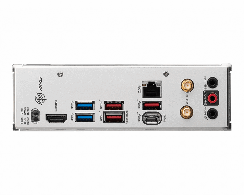 MSI MPG B650I EDGE WIFI - Motherboard - Mini-ITX - Socket AM5 - AMD B650 Chipsatz - USB 3,2 Gen 1, USB 3,2 Gen 2, USB-C 3,2 Gen2, USB-C 3,2 Gen 2x2 - 2,5 Gigabit LAN, Wi-Fi, Bluetooth - Onboard-Grafik (CPU erforderlich) - HD Audio (8-Kanal) (7D73-001R)