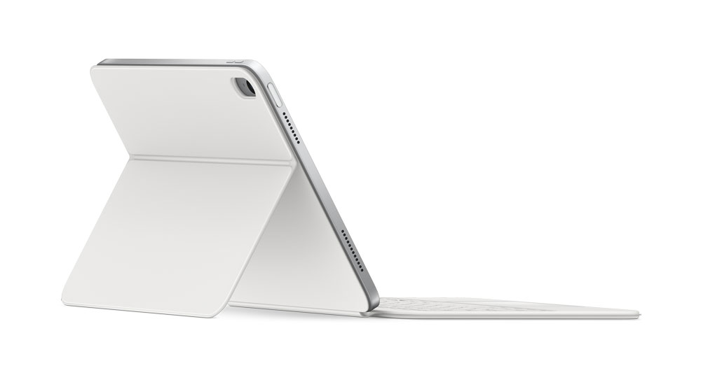 Apple Magic Keyboard Folio - Tastatur und Foliohülle - mit Trackpad - Apple Smart connector - QWERTY - GB - für iPad Wi-Fi (10. Generation) (MQDP3LB/A)