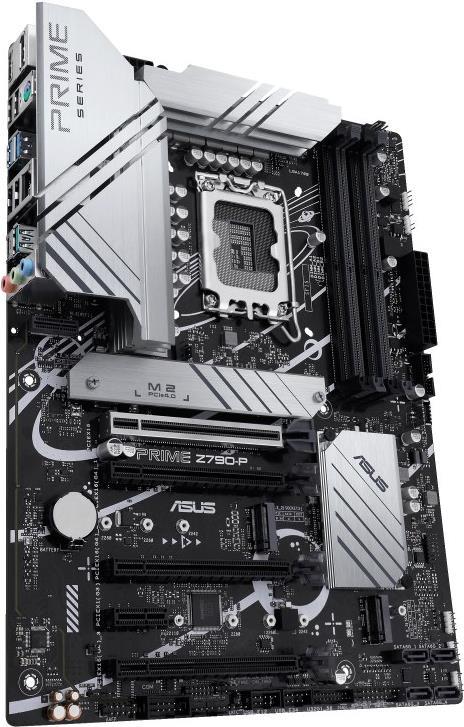 ASUS PRIME Z790-P - Motherboard - ATX - LGA1700-Sockel - Z790 Chipsatz - USB 3,2 Gen 1, USB 3,2 Gen 2, USB-C 3,2 Gen2, USB-C 3,2 Gen 2x2 - 2,5 Gigabit LAN - Onboard-Grafik (CPU erforderlich) - HD Audio (8-Kanal) (90MB1CK0-M0EAY0)