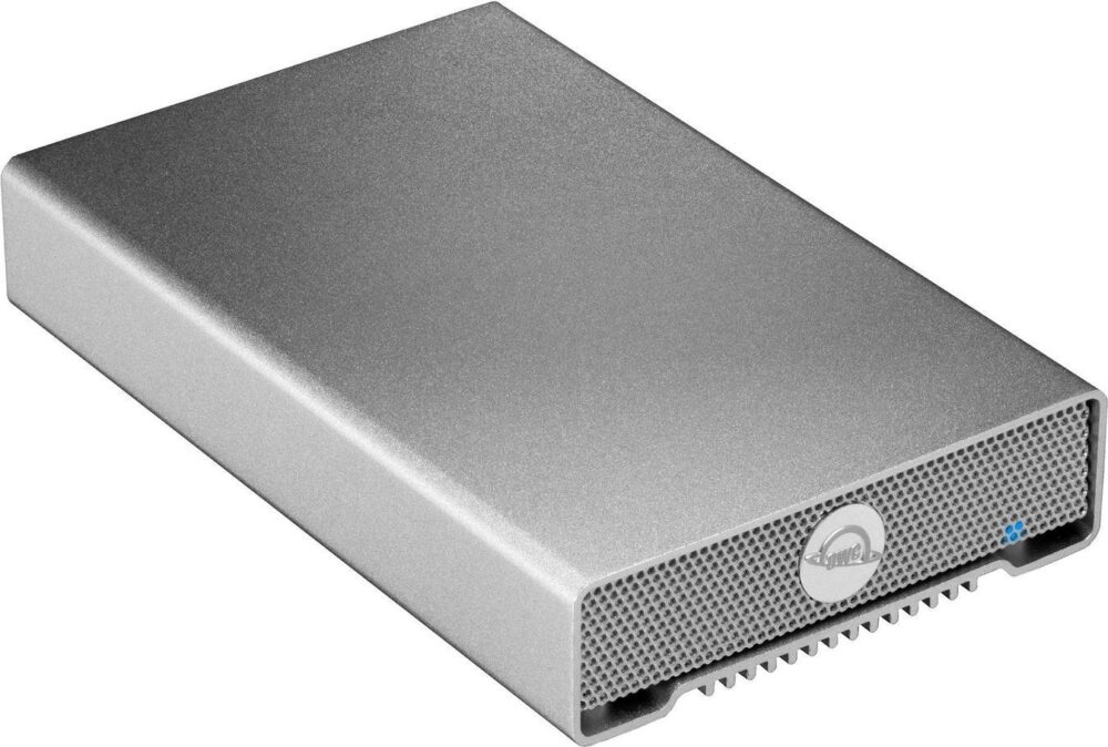 Other World Computing OWC Mercury Elite Pro mini - Festplatte - 2TB - extern (tragbar) - 2.5" (6,4 cm) - USB 3,2 Gen 2 (USB-C Steckverbinder) - 5400 U/min - Puffer: 128MB - Silber (OWCMEPMTC5T20)