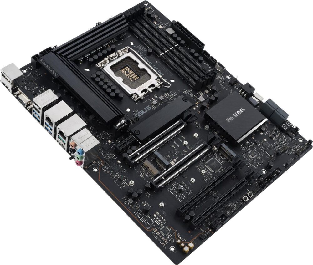 ASUS PRO WS W680-ACE - Intel - LGA 1700 - Intel® Celeron® - Intel® Core™ i5 - Intel® Core™ i7 - Intel® Core™ i9 - Intel® Pentium® Gold - LGA 1700 - DDR5-SDRAM - 128 GB (90MB1DZ0-M0EAY0)