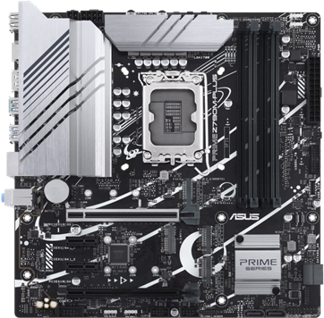 ASUS PRIME Z790M-PLUS - Intel - LGA 1700 - Intel® Celeron® - Intel® Core™ i3 - Intel® Core™ i5 - Intel® Core™ i7 - Intel® Core™ i9,... - DDR5-SDRAM - 128 GB - DIMM (90MB1E70-M0EAY0)