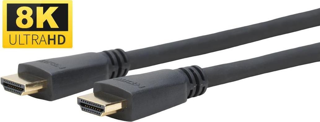 VivoLink Pro HDMI 2.1 8K 120Hz 48 Gb/s 7.5m black - Digital/Display/Video - 7,5 m (PROHDMIFUHD7.5)
