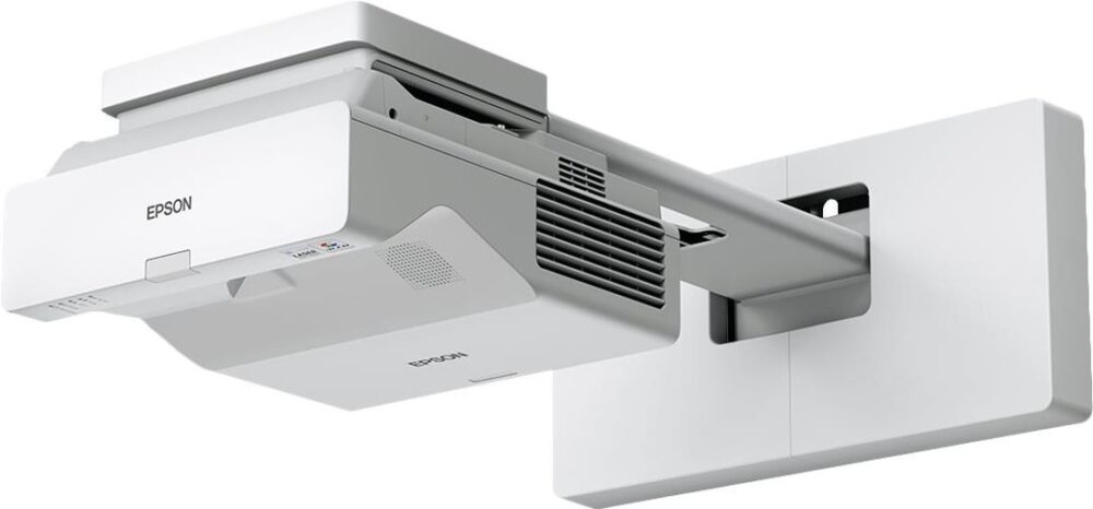 Epson EB-770F - 3-LCD-Projektor - 4100 lm (weiß) - 4100 lm (Farbe) - 16:9 - 1080p - Ultra Short-Throw-Objektiv - 802.11a/b/g/n/ac Wireless / LAN/ Miracast - weiß