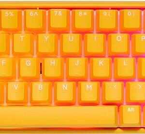 DuckyChannel Ducky One 3 SF - Tastatur - Hintergrundbeleuchtung - USB - QWERTZ - Deutsch - Tastenschalter: CHERRY MX Clear - Yellow Ducky (DKON2167ST-WDEPDYDYYYC1)