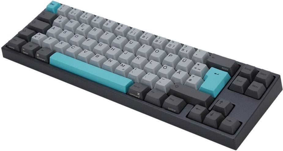 Ducky Varmilo Miya Pro Moonlight - Tastatur - hintergrundbeleuchtet - USB - QWERTZ - Deutsch - Tastenschalter: CHERRY MX Red (MY69CR2W/LLPN2B1)