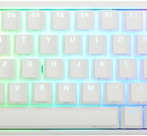 Ducky One 3 Classic Pure White SF Tastatur USB Deutsch Weiß (DKON2167ST-RDEPDPWWWSC1)