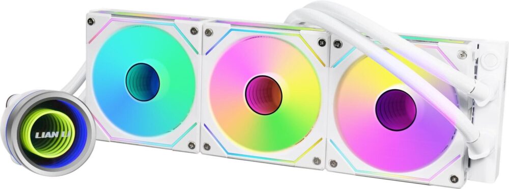 Lian Li Galahad II Trinity SL-INF - Prozessor-Flüssigkeitskühlsystem - mit Controller - Kühlergröße: 360 mm - (für: AM4, LGA1200, LGA1700, AM5, LGA115x Socket) - 120 mm - weiß (GA2T36INW)