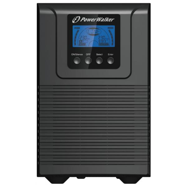 PowerWalker VFI 1000 TGB gruppo di continuità [UPS] Doppia conversione [online] 1 kVA 900 W 4 presa[e] AC (PowerWalker VFI 1000 TGB - UPS - 900 W)