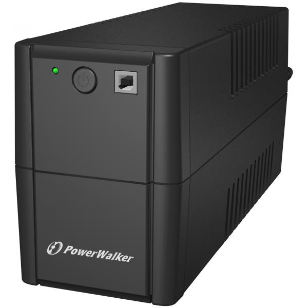 PowerWalker VI 650 SE/IEC gruppo di continuità [UPS] A linea interattiva 0,65 kVA 360 W 4 presa[e] AC (VI 650 SH IEC UPS 650VA/360W - 650VA/360W - Line-Interactive with 4x IEC outlet - Warranty: 24M)