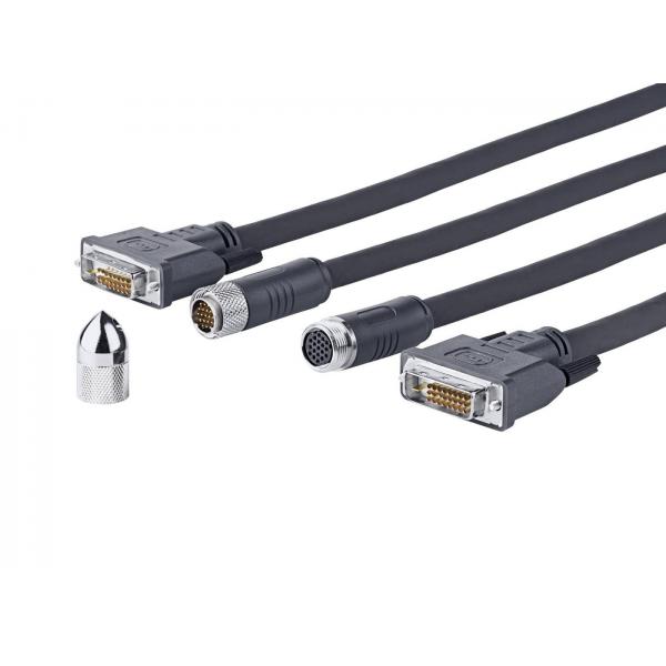 Vivolink PRODVICW10 cavo DVI 10 m DVI-D Nero (PRO DVI-D CROSS WALL CABLE - . - Warranty: 1188M)