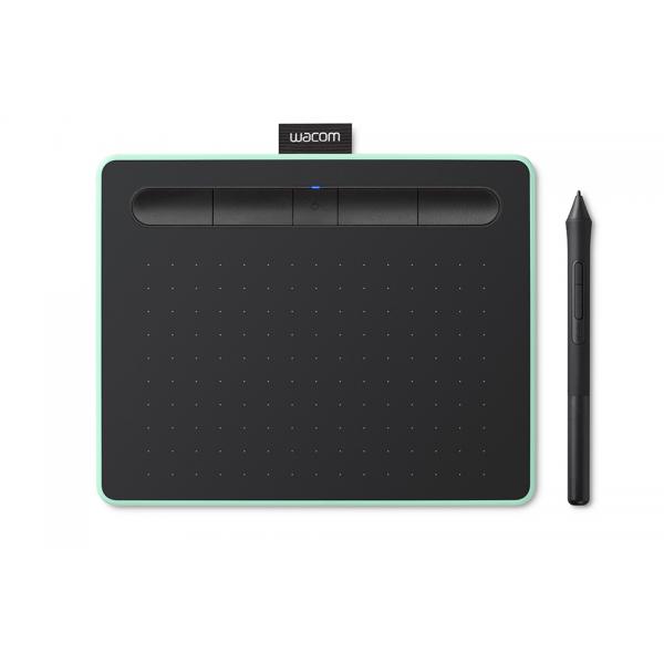Wacom Intuos M Bluetooth tavoletta grafica Nero, Verde 2540 lpi [linee per pollice] 216 x 135 mm USB/Bluetooth (INTUOSCOMFORT PLUSPBM PISTACHIO - IN)
