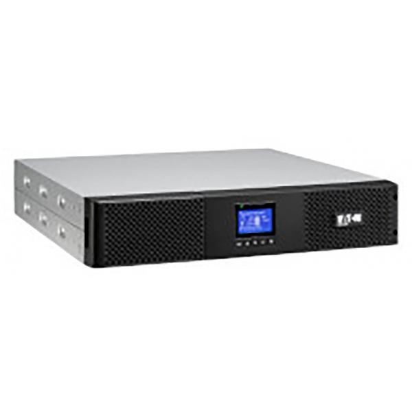 Eaton 9SX gruppo di continuità [UPS] Doppia conversione [online] 1 kVA 900 W 7 presa[e] AC (Eaton 9SX 9SX1000IR - UPS [montabile in rack] - 200/208/220/230/240 V c.a. V - 900 Watt - 1000 VA - RS-232, USB - connettori di uscita 6 - PFC [fattore di correzione alimentazione] - 2U - 19)