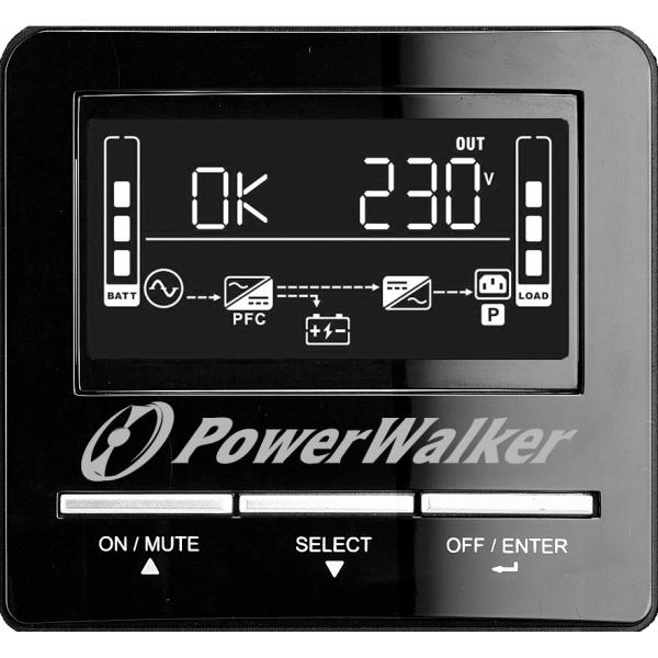 PowerWalker VI 3000 CW gruppo di continuità [UPS] A linea interattiva 3 kVA 2100 W 8 presa[e] AC (PowerWalker VI 3000 CW - UPS - 2100 Wa)