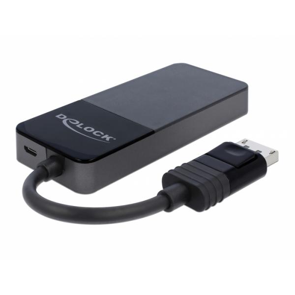 DeLOCK 87737 ripartitore video DisplayPort 3x DisplayPort (Delock DisplayPort 1.4 Splitter 1 x Di)
