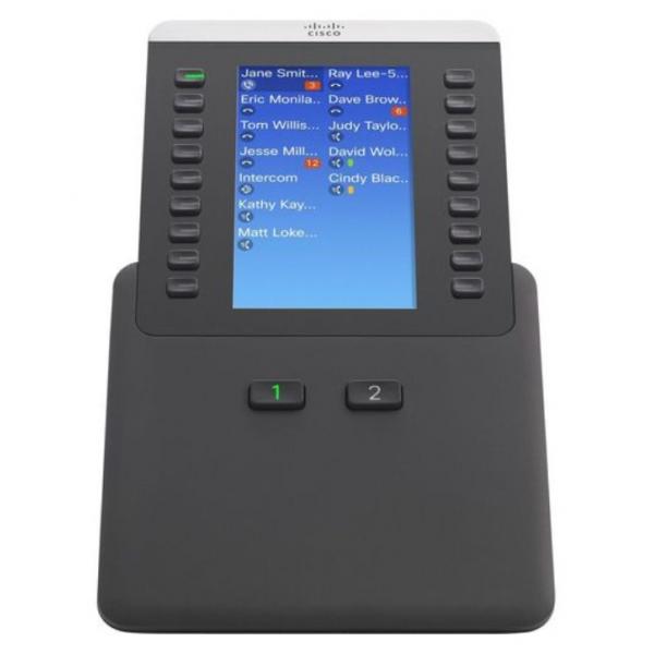 Cisco CP-8800-A-KEM-3PC= accessorio per videoconferenza Nero (Cisco IP Phone 8800 - Expansion module for VoIP phone - for IP Phone 8851, 8861) - Versione UK