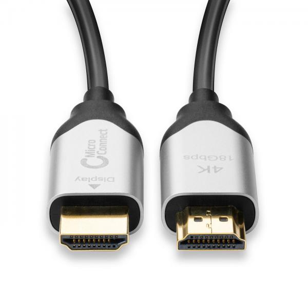 Microconnect HDM191920V2.0OP cavo HDMI 20 m HDMI tipo A [Standard] Nero (Premium High Speed Active - Optic HDMI 2.0 Cable 20m HDMI - 2.0 4K 60Hz,18Gbp Support: YUV4:4:4, EDID/HDCP2.2/HDR/ARC - Warranty: 300M)