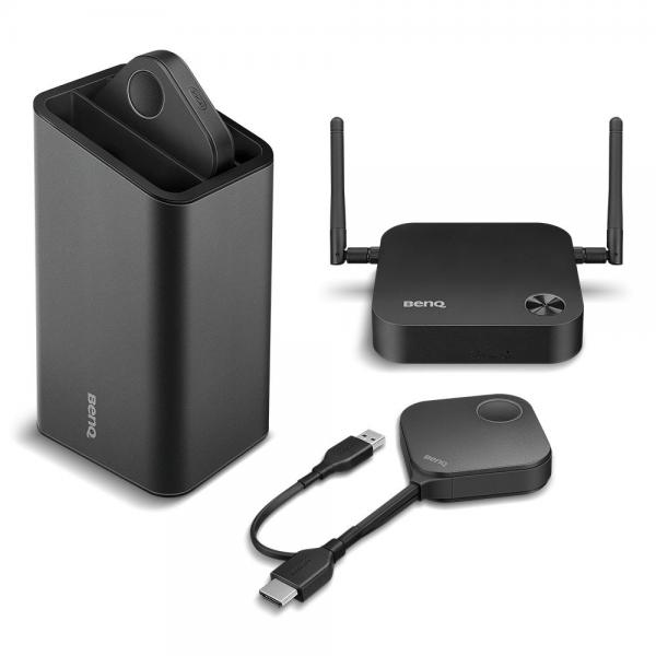 BenQ InstaShow WDC10 sistema di presentazione wireless HDMI Desktop (Instashow WDC10 - Wireless 802.11ac; Plug & Play; No Software needed; Auto Channel Selection)