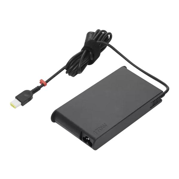 Lenovo 4X20S56705 adattatore e invertitore Interno 170 W Nero (Lenovo ThinkPad 170W Slim AC Adapter [Slim-tip] - Power adapter - AC 100-240 V - 170 Watt - black - for ThinkPad P1 Gen 5, P15v Gen 2, P15v Gen 3, P16 Gen 1, T15p Gen 2, X1 Extreme Gen 5)