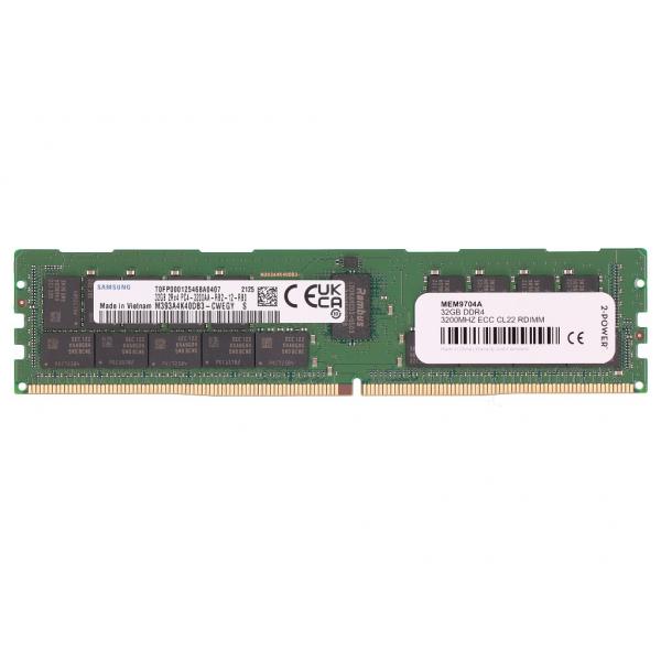 2-Power MEM9704A memoria 32 GB 1 x 32 GB DDR4 Data Integrity Check [verifica integrità dati] (32GB DDR4 3200MHz ECC CL22 RDIMM)