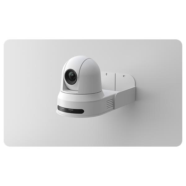 Cisco Webex PTZ 4K Camera Nero, Bianco 3840 x 2160 Pixel 60 fps (Cisco PTZ - Conference camera - PTZ - colour - 8.5 MP - 3840 x 2160 - 4K - motorized - HDMI - LAN 10/100 - H.264, H.265, H.263 - DC 12 V)