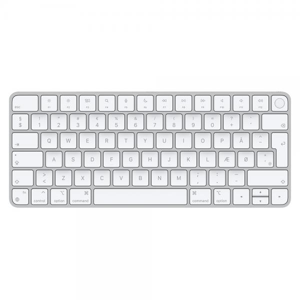 Apple Magic keyboard tastiera Universale Bluetooth QWERTY Danese Bianco (*Non Cancellable/Non Returnable [NCNR]* -^MAGIC KEYBOARD TOUCH ID DANISH) - Versione UK