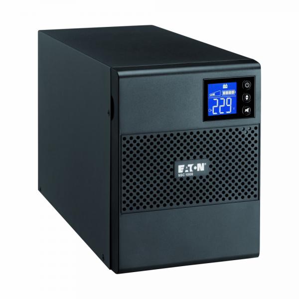 Eaton 5SC500IBS gruppo di continuità [UPS] A linea interattiva 0,5 kVA 350 W 4 presa[e] AC (Eaton 5SC 500i - UPS - AC 220/230/240 V - 350 Watt - 500 VA - 1-phase - 9 Ah - RS-232, USB - output connectors: 4 - black)