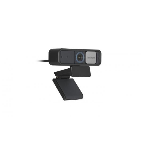 Kensington Webcam autofocus W2050 Pro 1080p (Kensington W2050 Webcam 1080P with auto focus; light correction and stereo omnidirectional microphones with noise-reduction; USB-A and USB-C connectors. Perfect for Microsoft Teams; Google Meet; Zoom and more. Check out K87651WW; K87654WW and K87654WW for mounting/lighting options [1Year warranty])