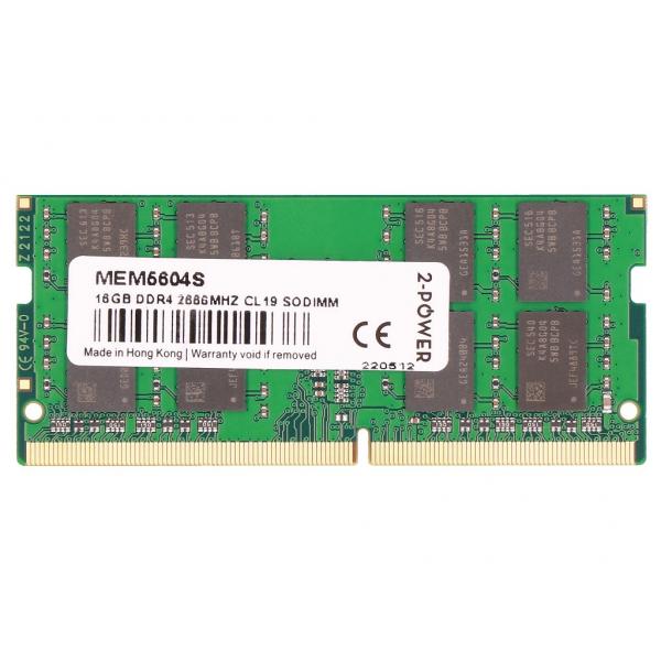 2-Power MEM5604S memoria 16 GB 1 x 16 GB DDR4 (16GB DDR4 2666MHz CL19 SoDIMM)