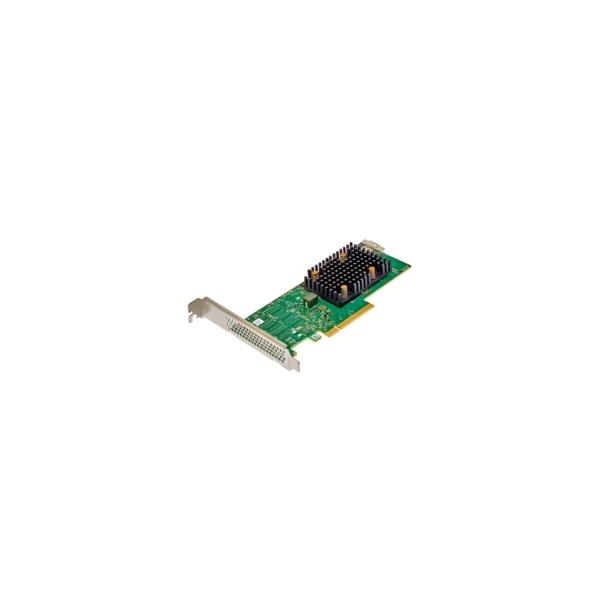 Broadcom HBA 9500-8i scheda di interfaccia e adattatore Interno SAS, SATA (Broadcom 9500 series 8i Tri-mode - Host bus adapter - 8 Channel - SATA 6Gb/s / SAS 12Gb/s / PCIe 4.0 [NVMe] - PCIe 4.0 x8)