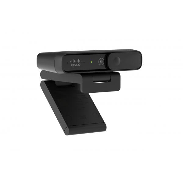Cisco Desk Camera 1080p webcam 8 MP 1920 x 1080 Pixel USB 2.0 Nero (CISCO DESK CAMERA 1080P - - CARBON BLACK - WORLDWIDE)