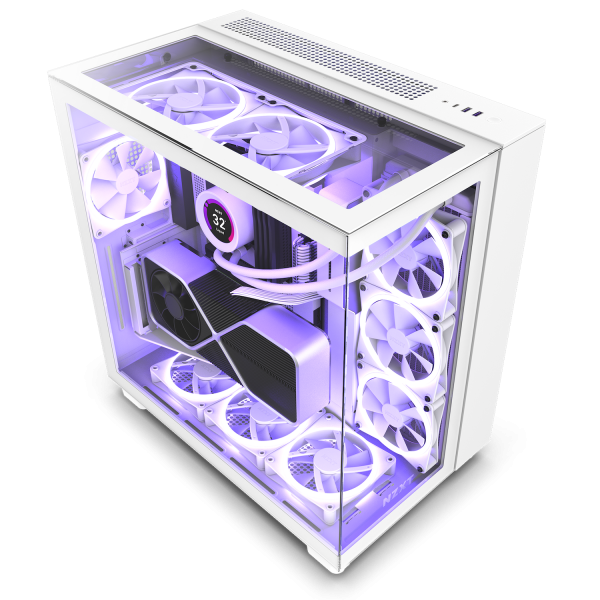 NZXT H9 Elite Midi Tower Bianco (NZXT H9 ELITE MID TOWER CASE WHITE)