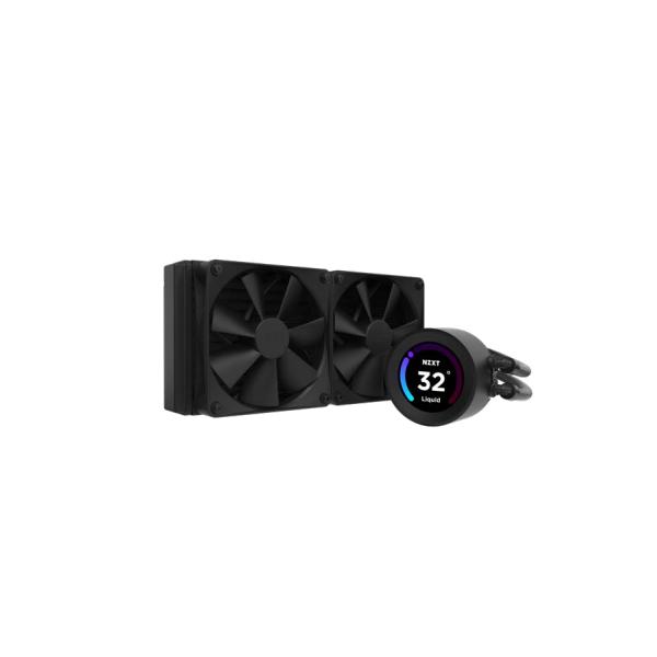 NZXT Kraken Elite 240 Processore Raffreddatore di liquidi tutto in uno 12 cm Nero 1 pz (NZXT Kraken Elite 240 Black 1700/AM5)