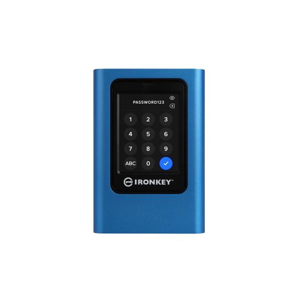 Kingston Technology IronKey 1920GB Vault Privacy 80 XTS-AES 256-bit SSD esterno crittografato (KTCIronkey 1920G IKVP80 ExtSSD)