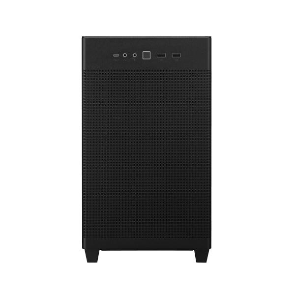 ASUS AP201 PRIME CASE TG Mini Tower Nero (Asus Prime AP201 Gaming Case w/ Tempered Glass Window, Micro ATX, USB-C, Tool-free Panels, 338mm GPU & 360mm Radiator Support, Black)
