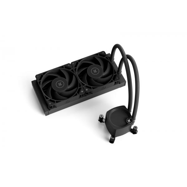 EK Water Blocks 3831109900185 parte e accessorio del sistema di raffreddamento del computer Modulo ventilatore (EK Water Blocks EK-Nucleus AIO CR240 Dark All In One CPU Cooler - 240mm)
