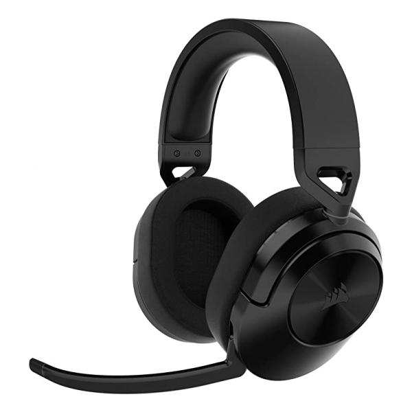Corsair HS55 WIRELESS Auricolare A Padiglione Giocare Bluetooth Nero, Carbonio (CORSAIR HS55 W/L GAMING HEADSET CARBON)
