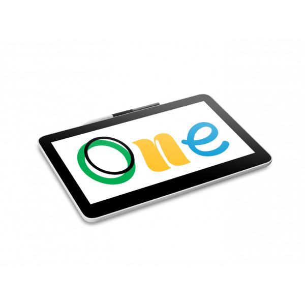 Wacom One 13 touch tavoletta grafica Bianco 2540 lpi [linee per pollice] 294 x 165 mm USB (WACOM ONE 13 TOUCH PEN DISPLAY - )