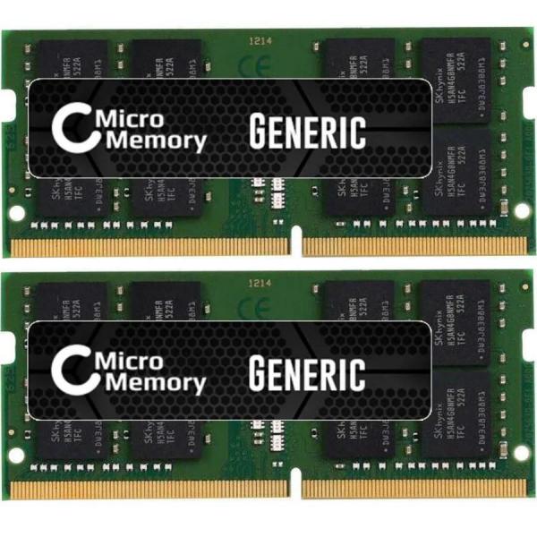 CoreParts MMKN149-32GB memoria 2 x 16 GB DDR4 2666 MHz (32GB Memory Module, 2666Mhz - DDR4 Major SO-DIMM -Kit - 2x16GB - Warranty: 120M)