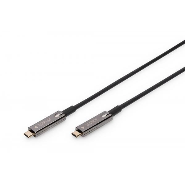 Digitus Cavo di collegamento AV AOC 4K USB tipo - C (DIGITUS USB-C AOC AV-Anschlussk. 20m 4)
