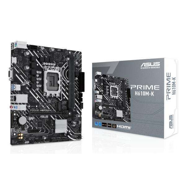 ASUS Prime H610M-K Intel H610 LGA 1700 micro ATX (ASUS 1700 PRIME H610M-K D5 M-ATX)