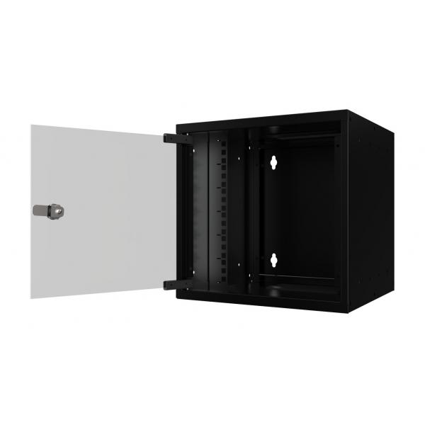 Lanview RSM09U30MNBL rack 9U Nero (10 9U Rack Wallmount Cabinet - 312 x 300 x 440mm - Black - Unassembled - Warranty: 60M)