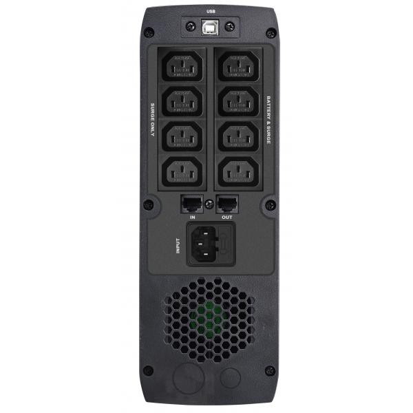 PowerWalker VI 1000 GXB IEC gruppo di continuità [UPS] A linea interattiva 1 kVA 600 W 8 presa[e] AC (VI 1000 GXB IEC UPS - 1000VA/600W Line Interactive, - Gaming UPS, Bluetooth LCD Display, Pure Sine Wave VI 1000 GXB IEC, - Warranty: 24M)