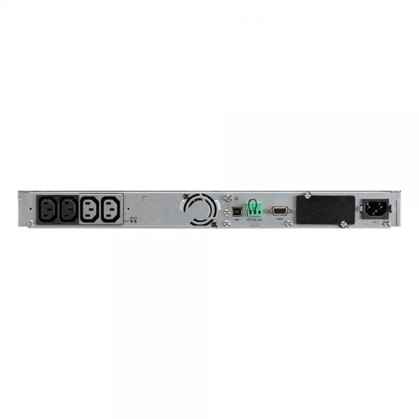 Eaton 5P850IRNG2 gruppo di continuità [UPS] A linea interattiva 0,85 kVA 680 W 4 presa[e] AC (Eaton 5P 850iR - Gen 2 - UPS [montabile in rack] - 200/208/220/230/240 V c.a. V - 680 Watt - 850 VA - 1 fase - 7 Ah - RS-232, USB - connettori di uscita 4 - 1U - 19 - nero/argento - con Network Card-MS)
