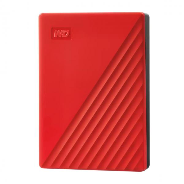 Western Digital My Passport WDBR9S0060BRD-WESN disco rigido esterno 6 TB 2.5 Micro-USB B 3.2 Gen 1 [3.1 Gen 1] Rosso (MY PASSPORT 6TB RED WORLDWIDE - )