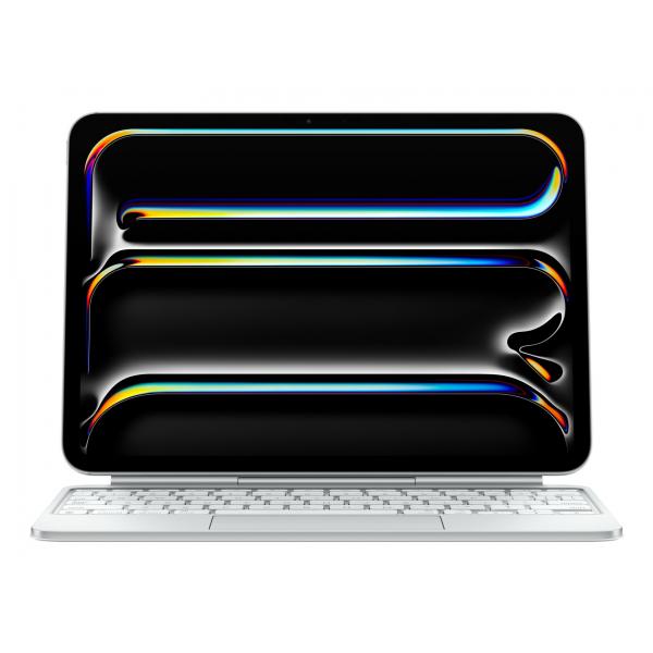 Apple Magic Keyboard QWERTY Inglese UK Bianco (MAGIC KEYBOARD FOR IPAD PRO - 11INCH [M4] - BRITISH ENGLISH -) - Versione UK